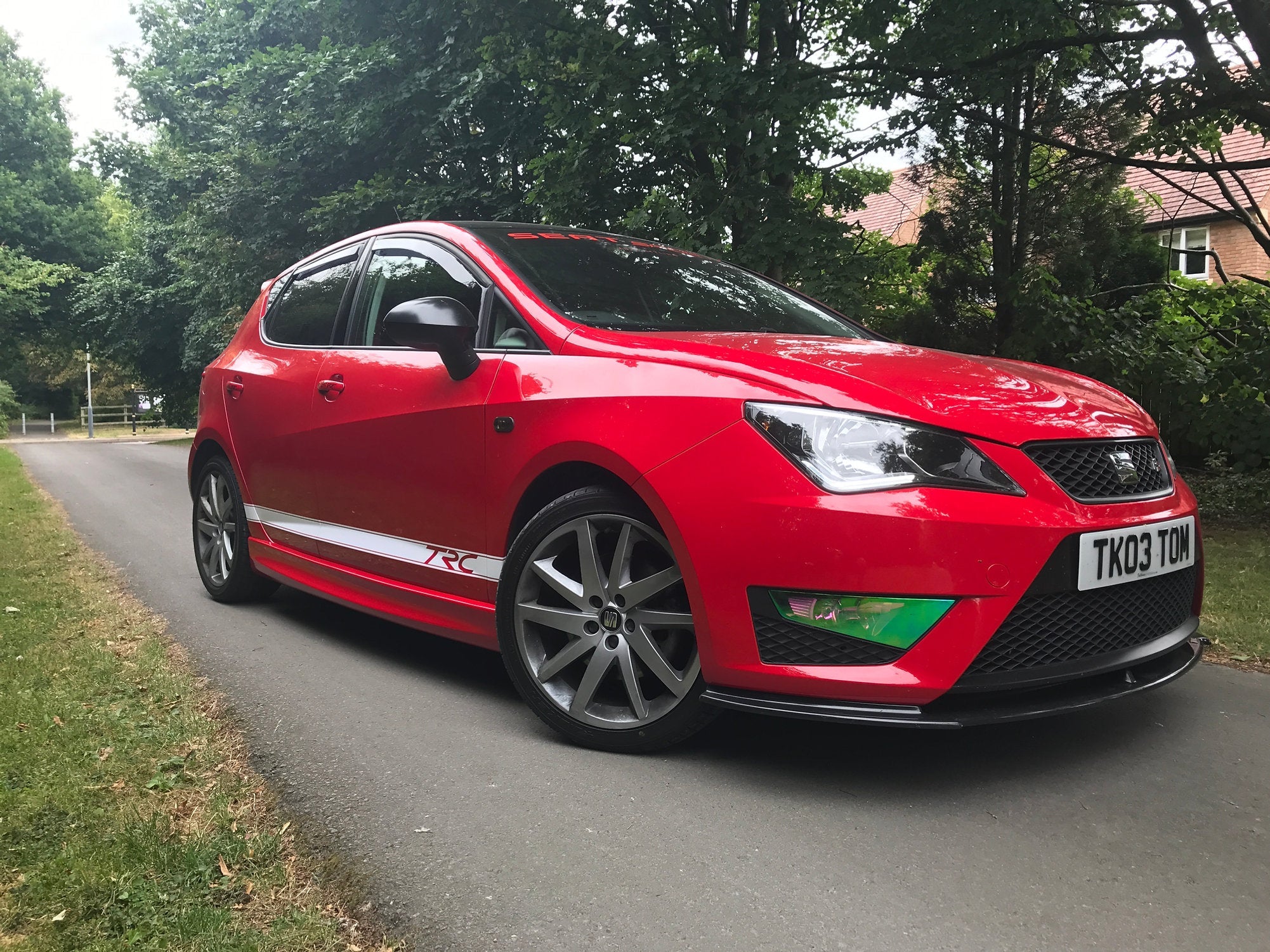 TRC Logo Side Stripes