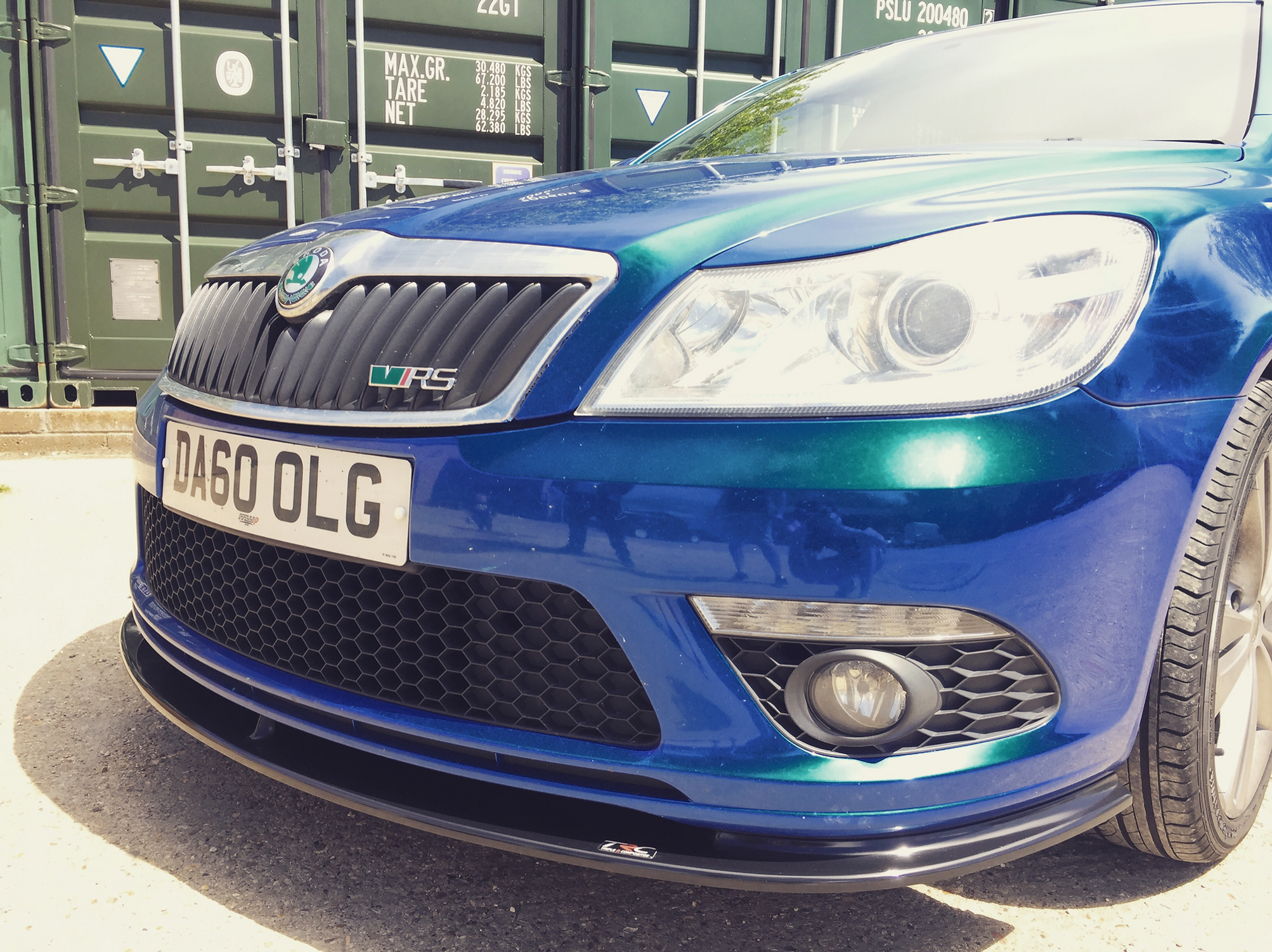 Skoda Octavia MK2 VRS - Front Splitter