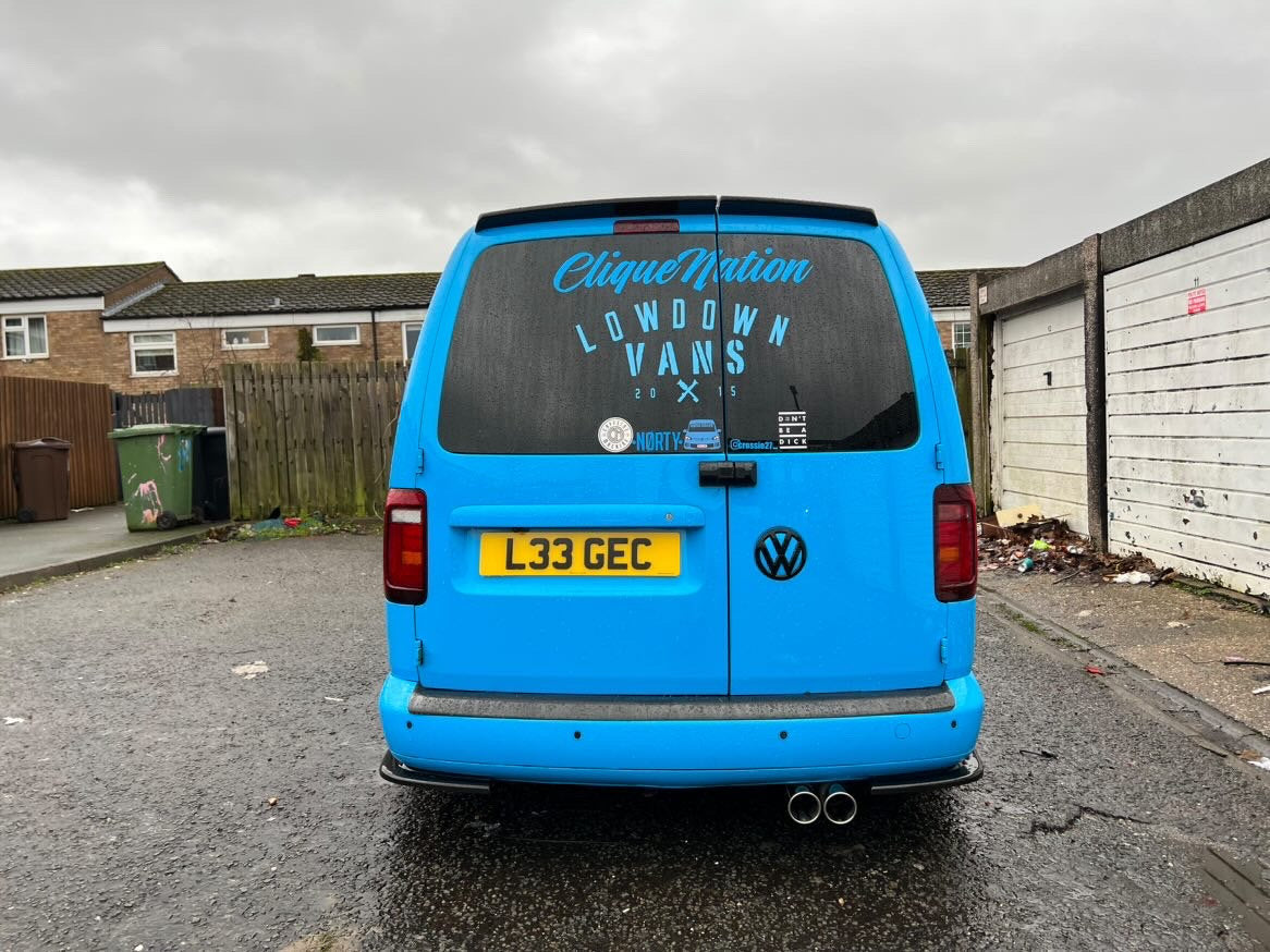 Volkswagen Caddy MK4 2KN Maxi - Rear Spats