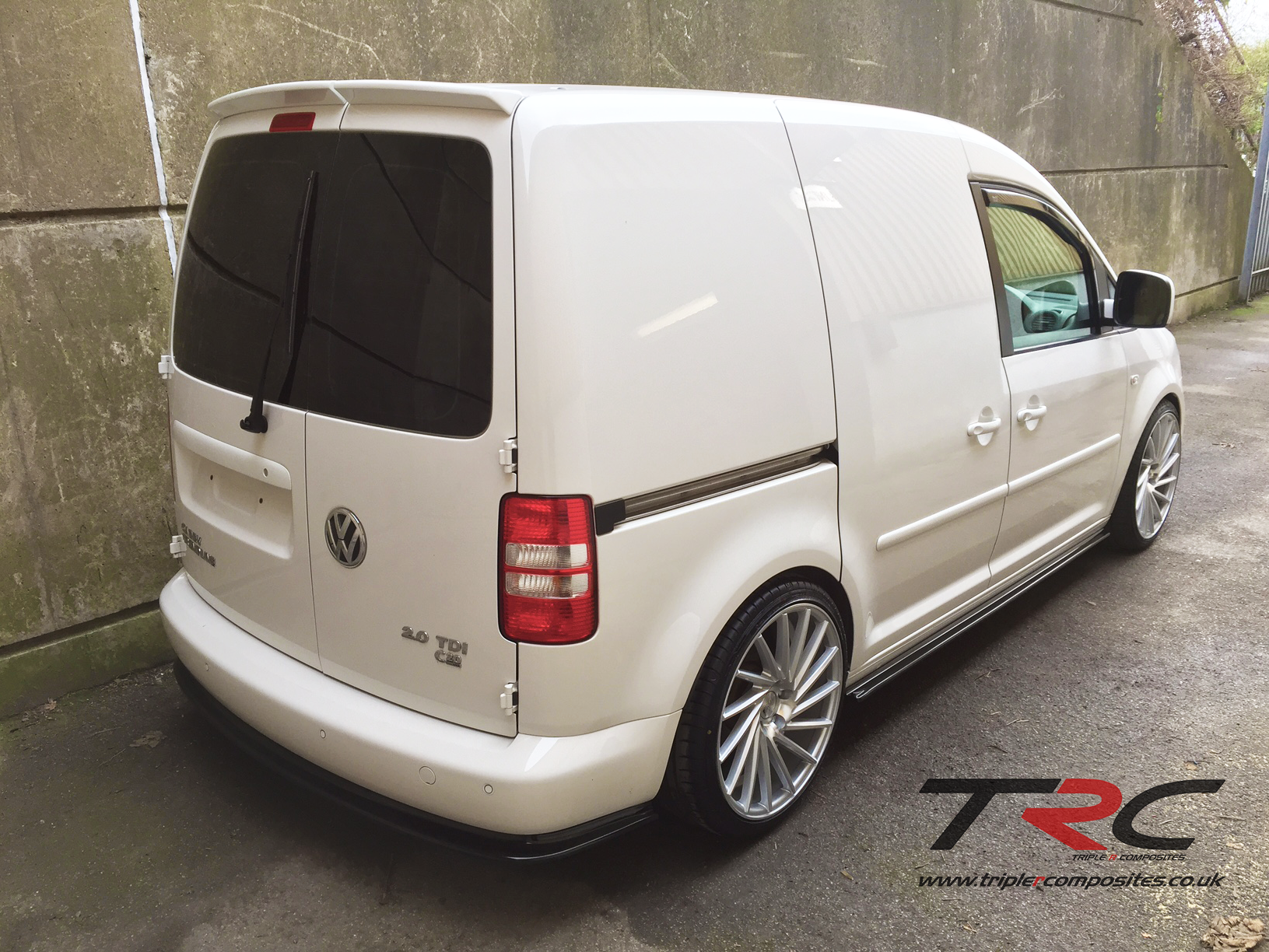 Volkswagen Caddy MK3 2K - Side Skirt Splitters