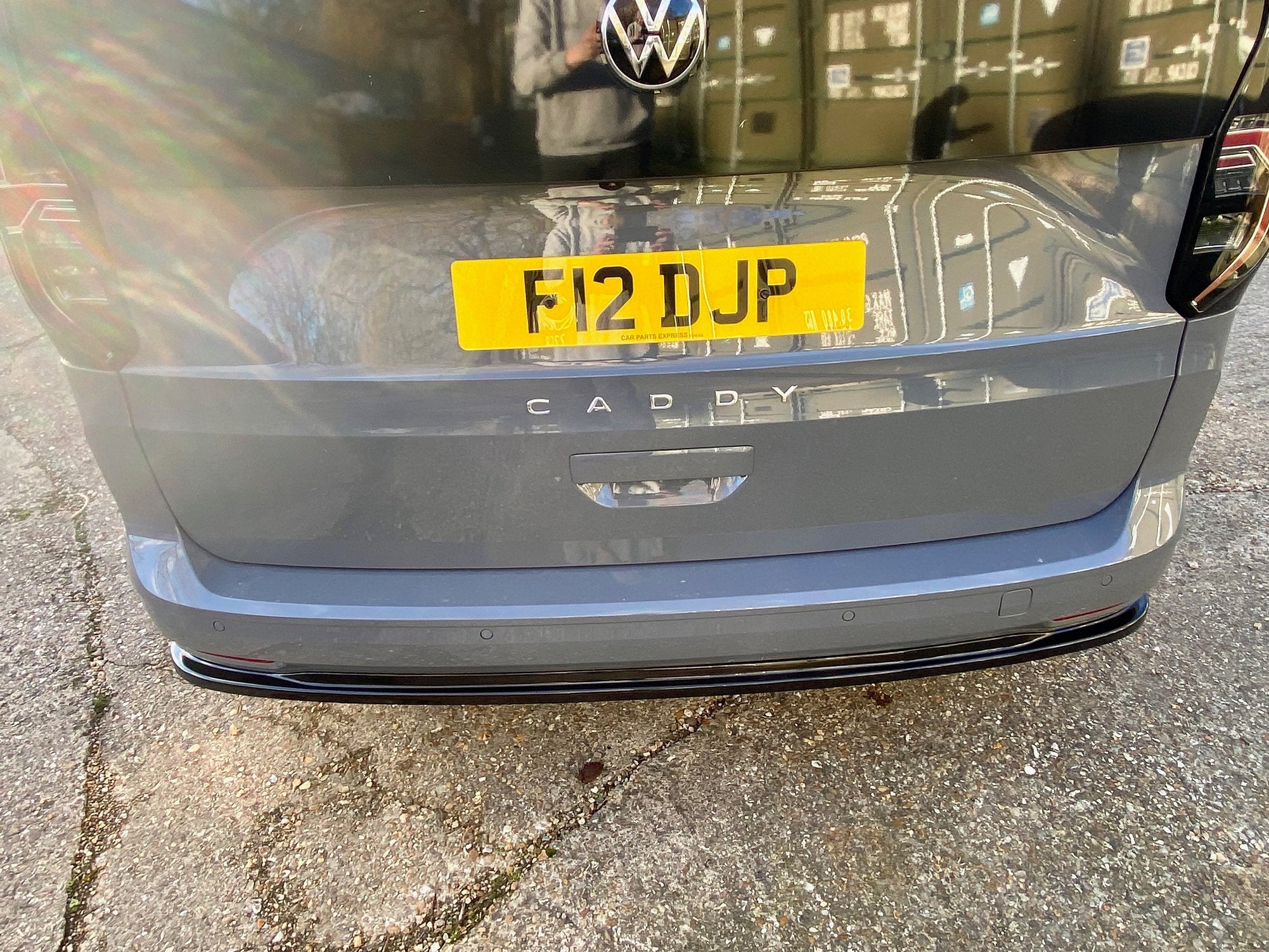 Volkswagen Caddy MK5 - Rear Splitter