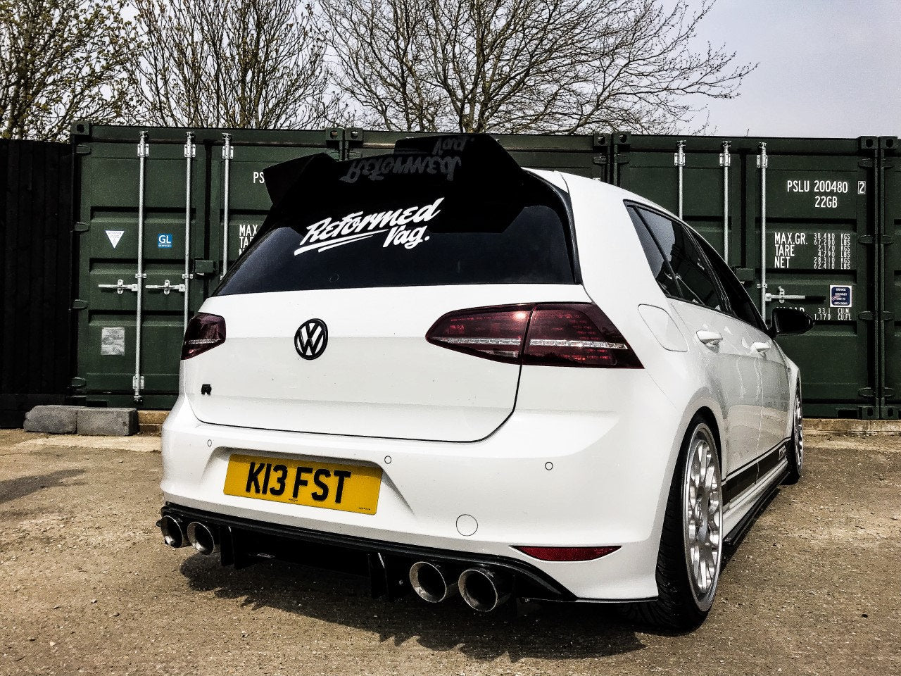 Volkswagen Golf MK7 R - Ally-Aero Division Spoiler Lip