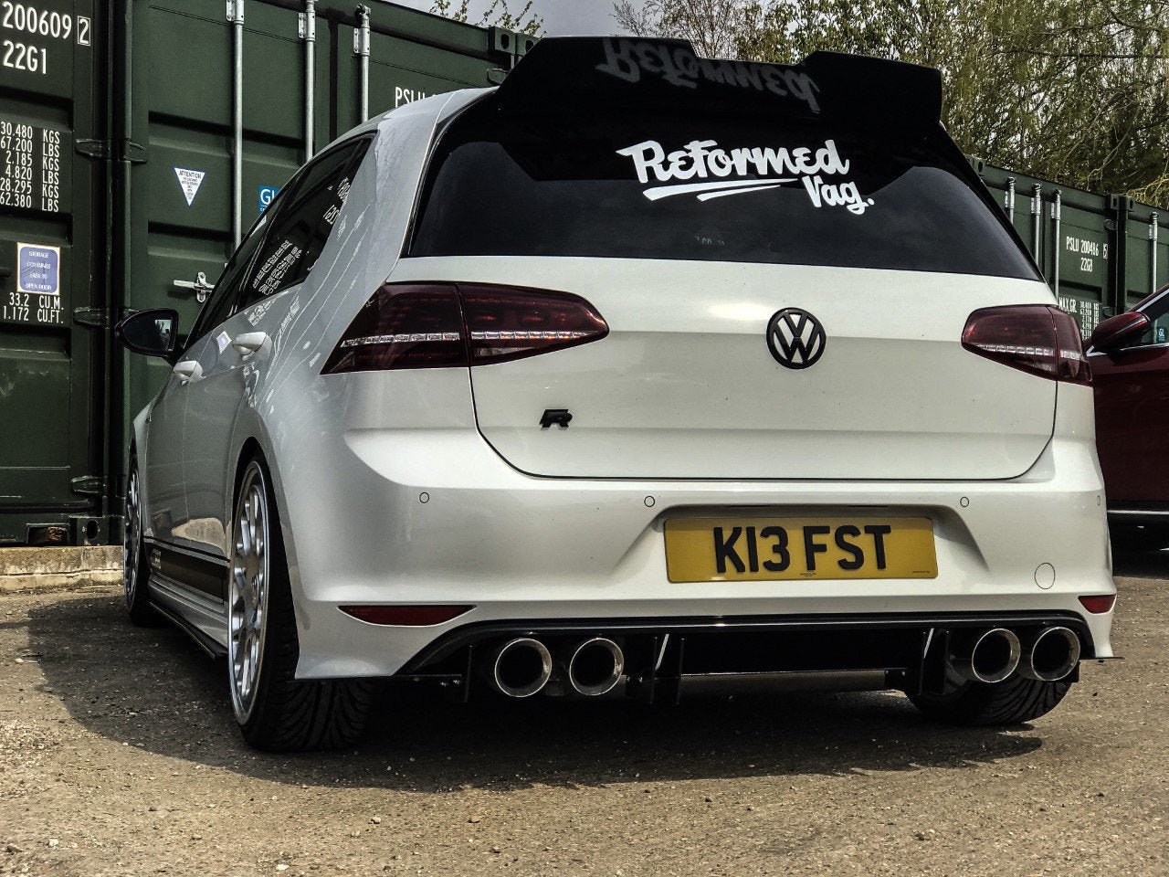 Volkswagen Golf MK7 R - Ally-Aero Division Spoiler Lip