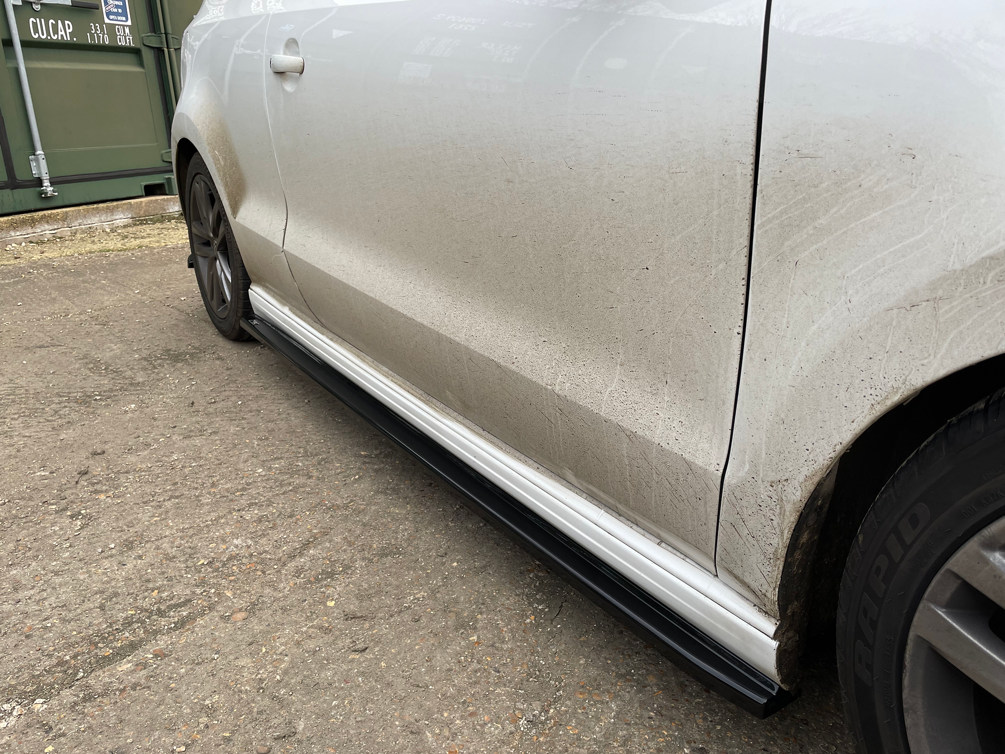 Volkswagen Polo MK5 R-Line - Side Skirt Splitters