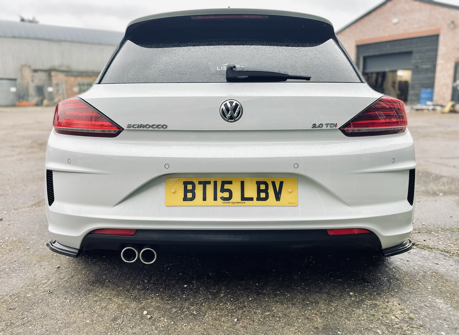 Volkswagen Scirocco MK3 R Facelift - Rear Spats