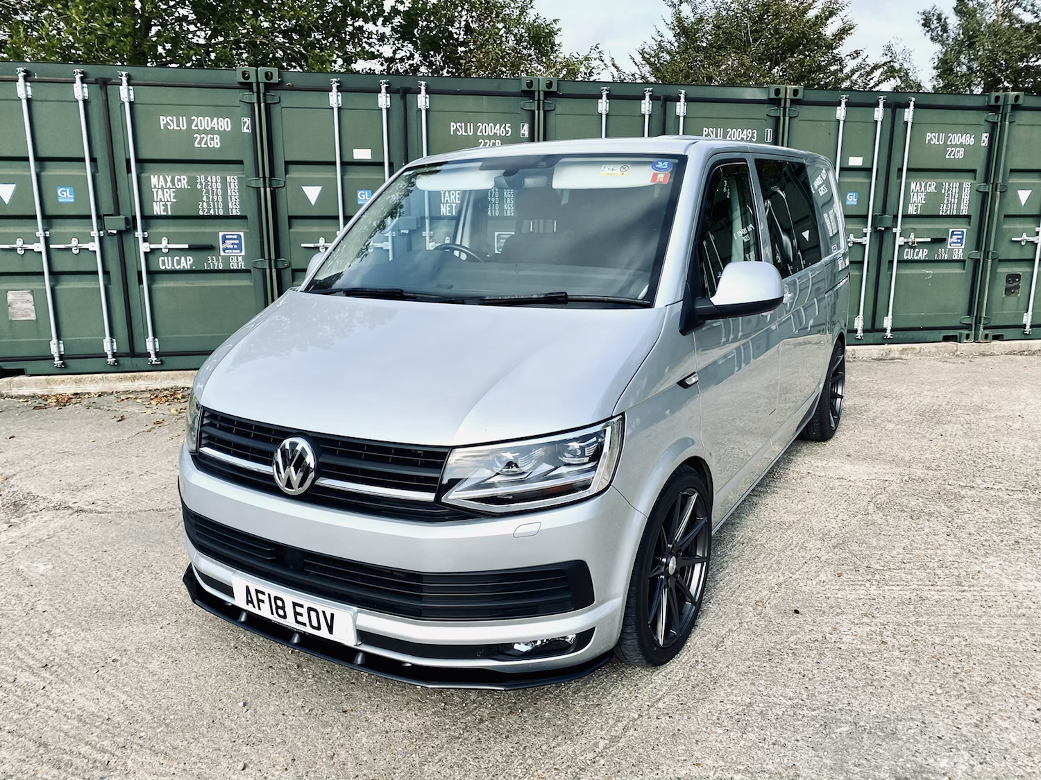Volkswagen Transporter T6 Non-Sportline Short Wheelbase - Styling Factory Low Line Kit