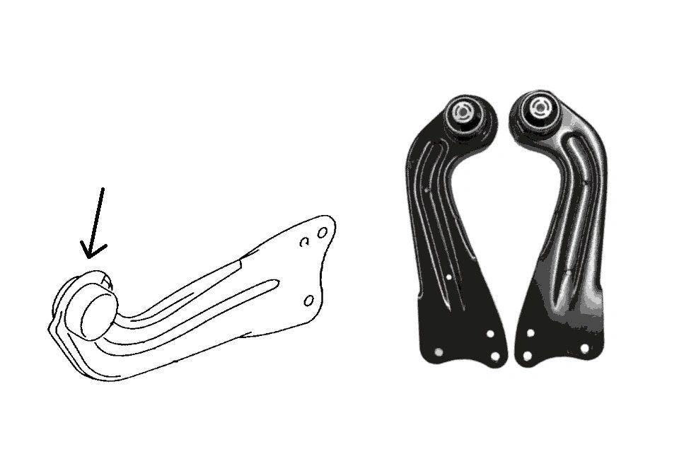 SEAT Altea / Alhambra / Toledo Rear Spring Mount Suspension Arm Bushes