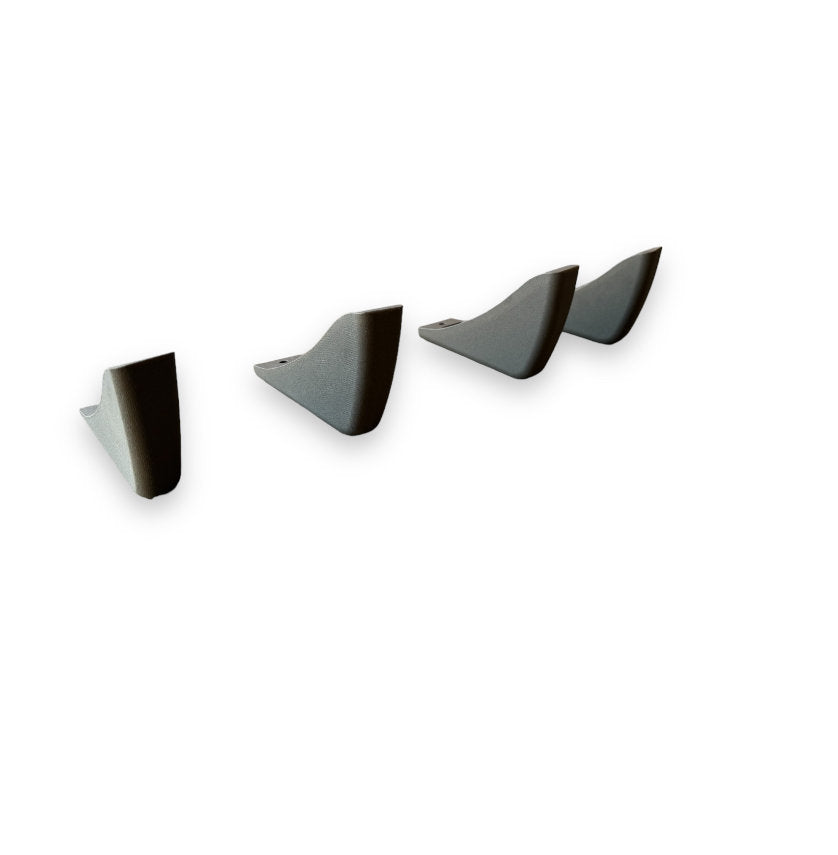 Volkswagen Scirocco MK3 R-Line Facelift - 4 Diffuser Fins