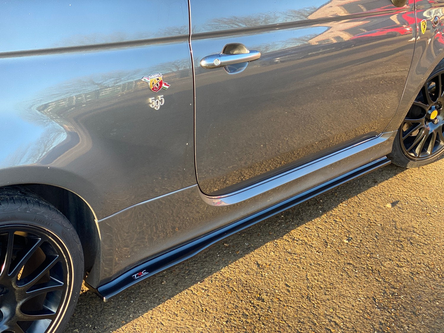 Fiat Abarth 595 Series 3 - Side Skirt Splitters