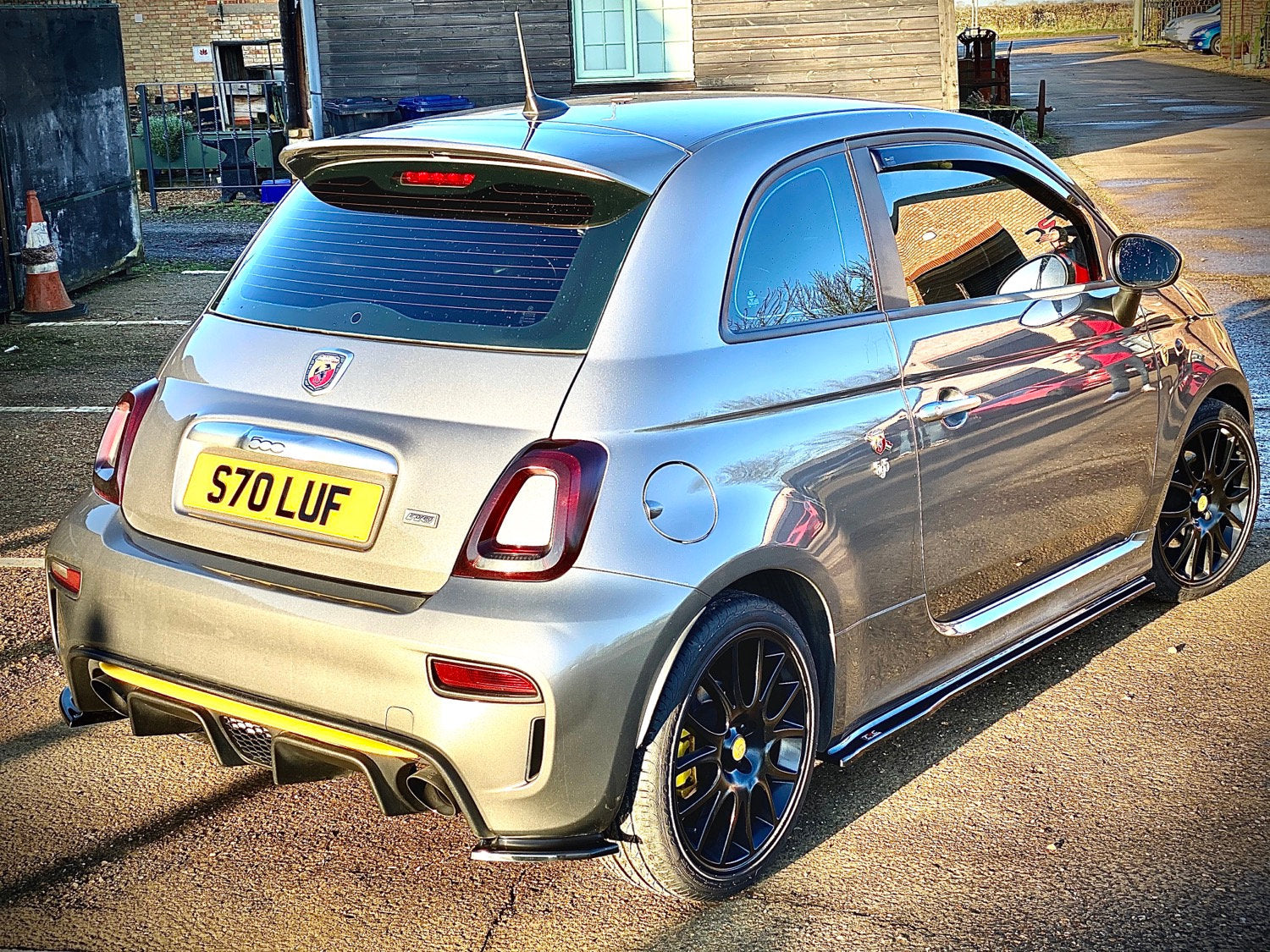 Fiat Abarth 595 Series 4 - Rear Spats
