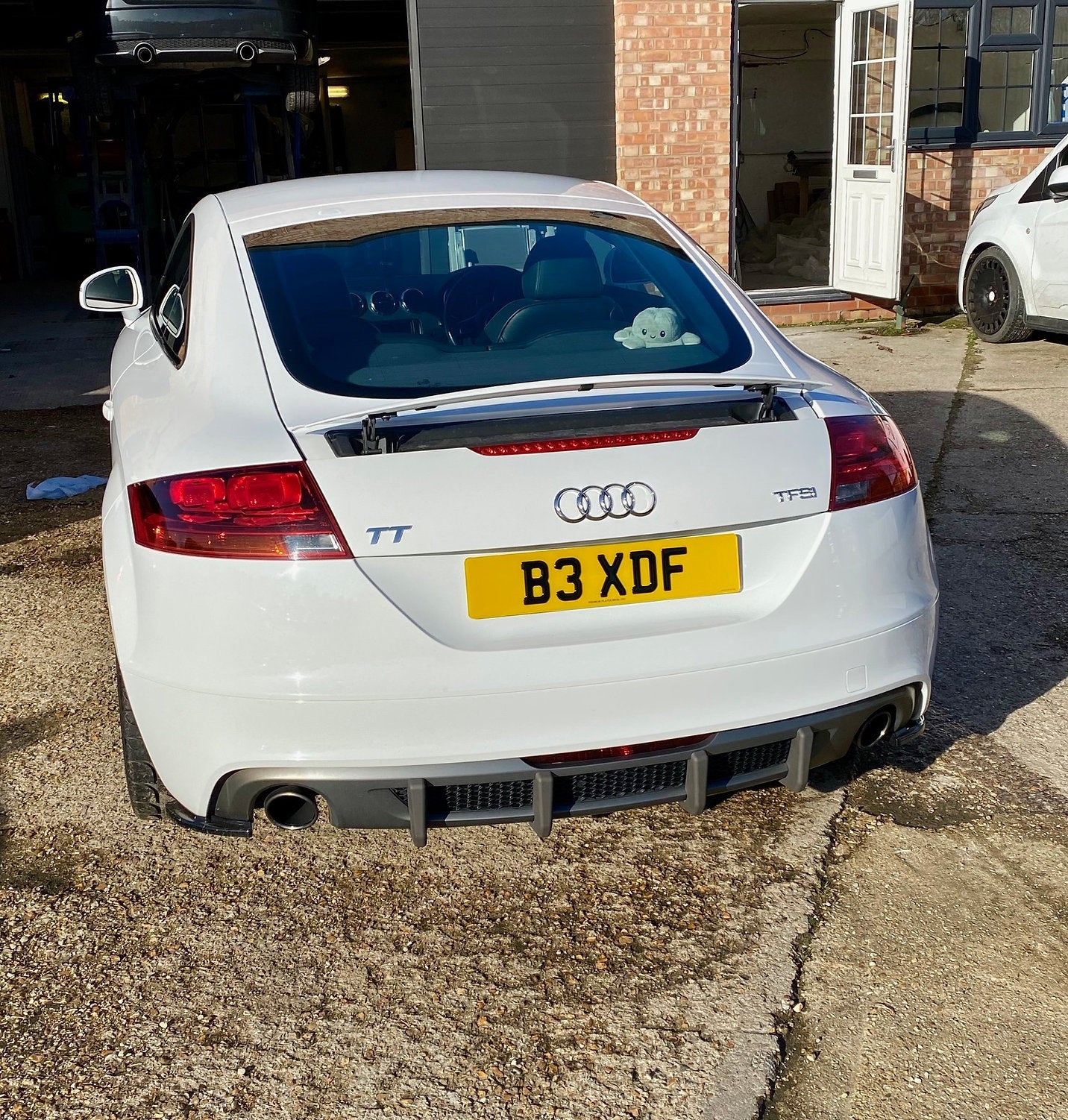 Audi TTS MK2 Facelift - Rear Diffuser Fins