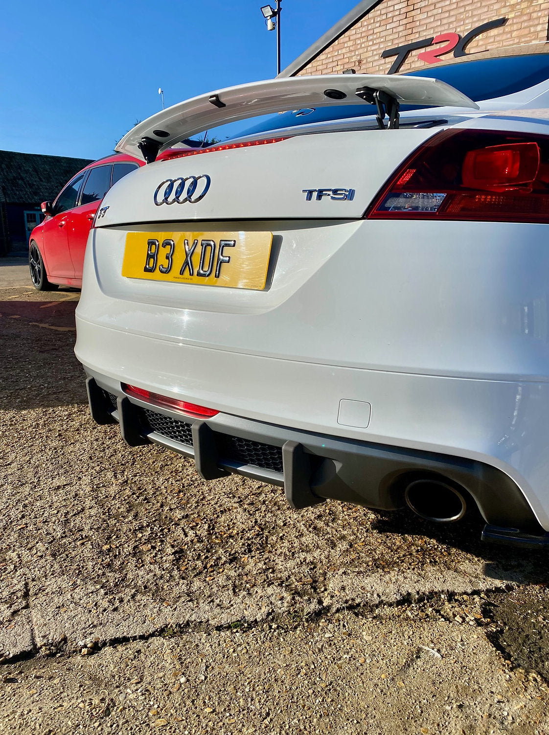 Audi TT MK2 S-Line Facelift - Rear Diffuser Fins