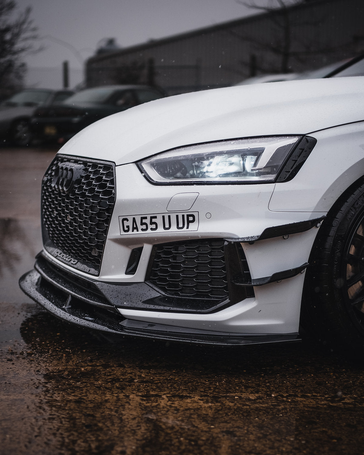 Audi RS5 B9 Sportback - Front Canards