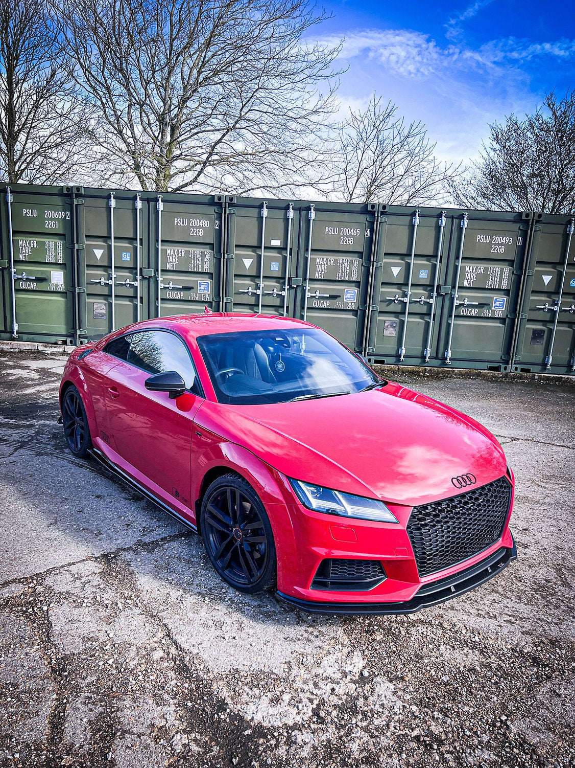 Audi TTS MK3 Pre Facelift - Side Skirts Splitters
