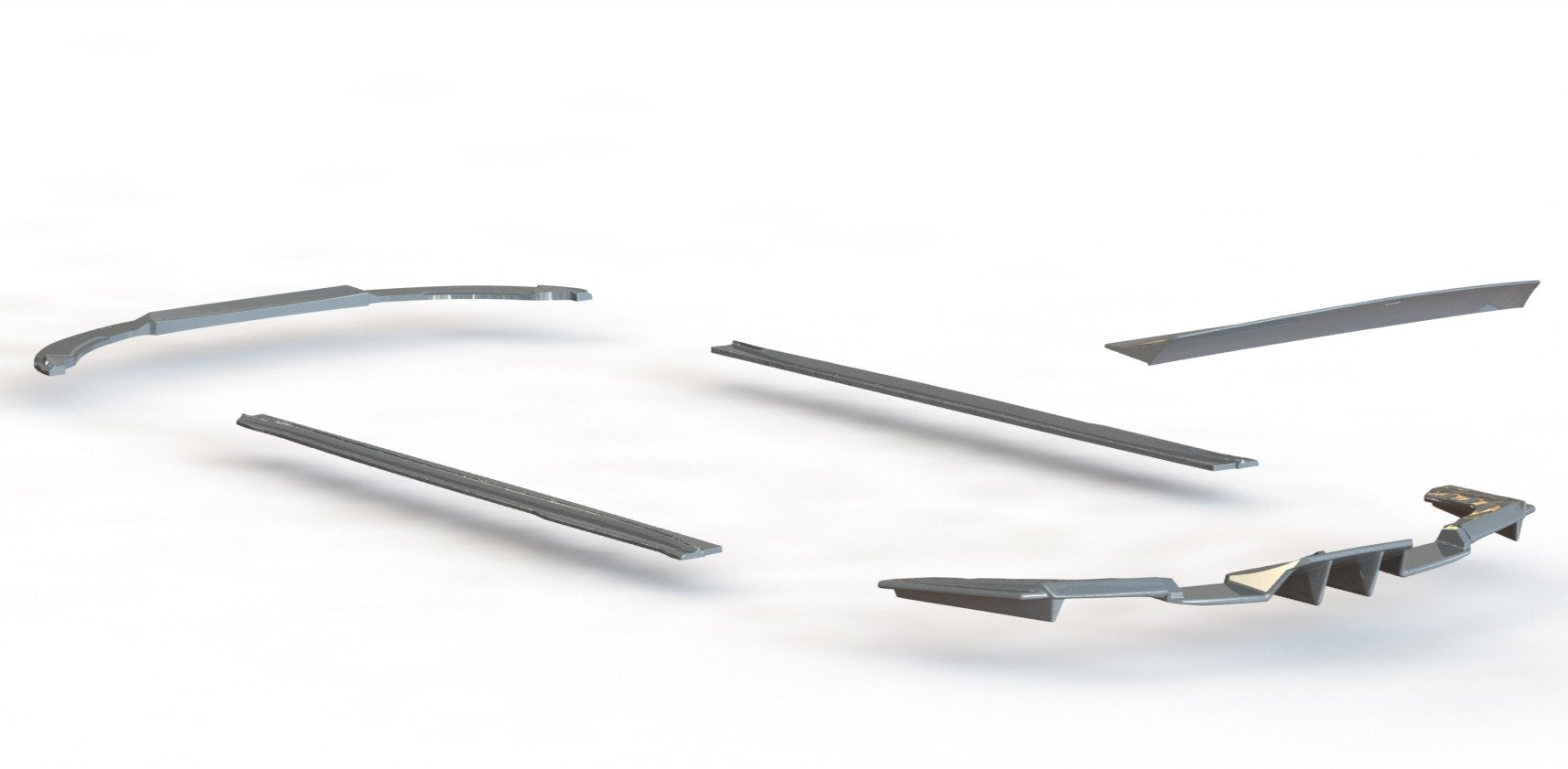 BMW M4 F82 Side Skirt Splitters