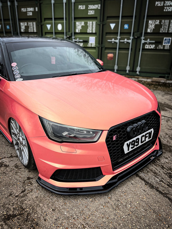 Audi S1 8X - V2 Front Splitter