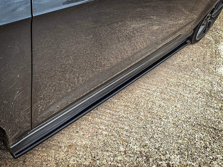 Audi A3 S-Line 8V Facelift Hatchback 3 Door - Side Skirt Splitters