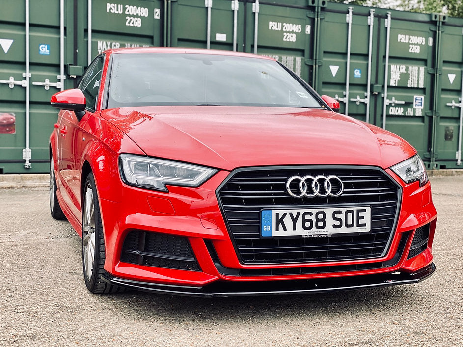 Audi S3 8V Facelift Hatchback - Front Splitter