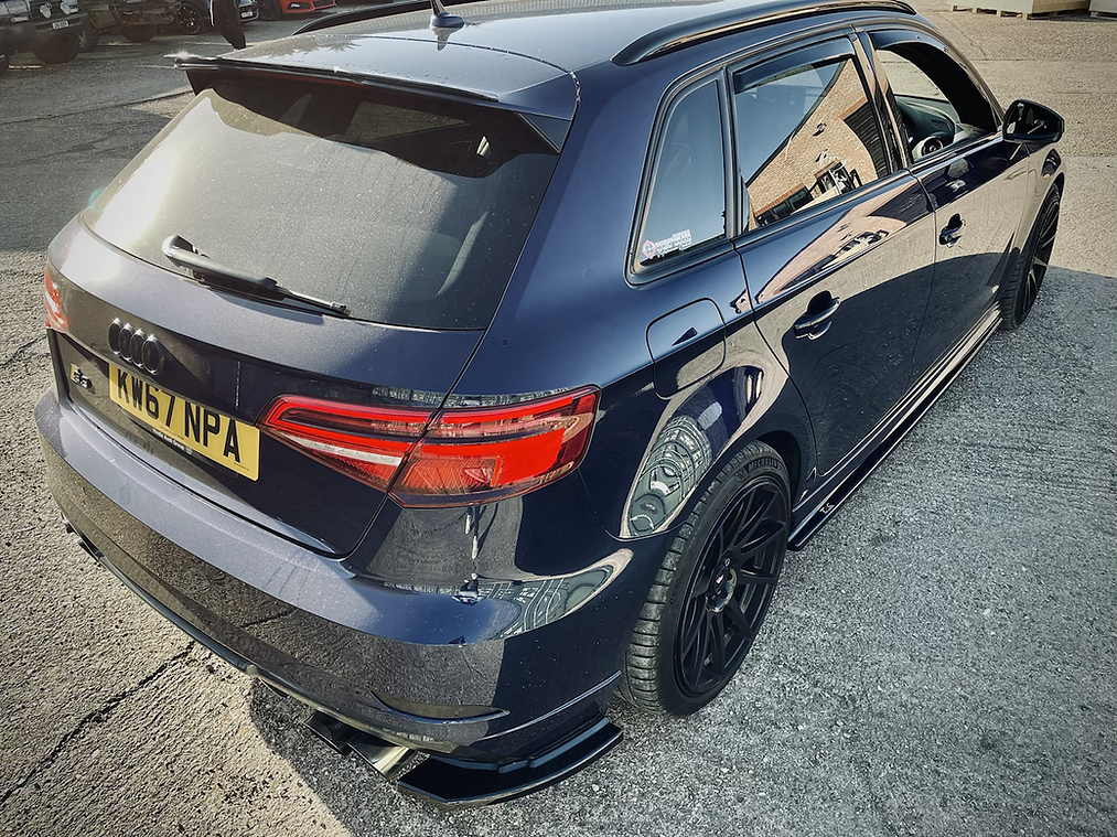 Audi A3 S-Line 8V Pre Facelift Sportback 5 Door - Side Skirt Splitters