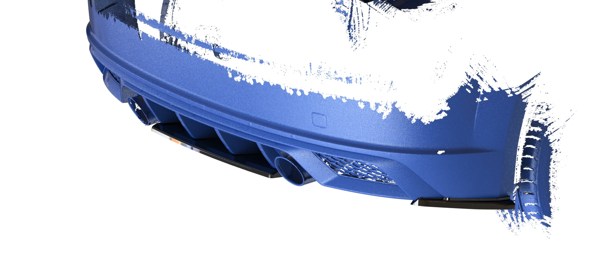 Audi TT MK3 S-Line Facelift - Rear Blade