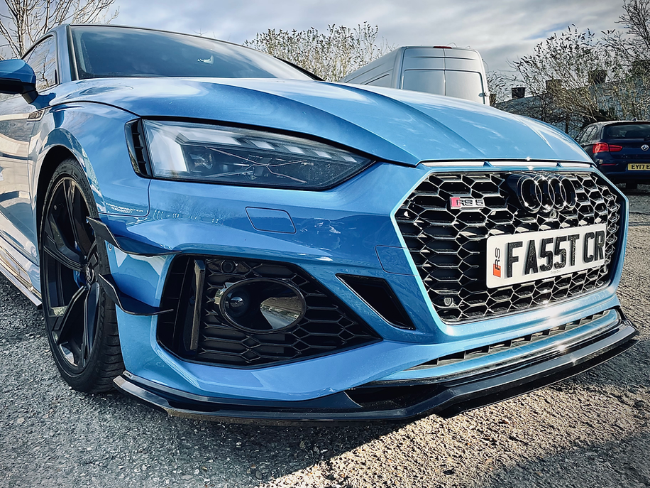 Audi RS5 B9.5 Sportback with Centre Blade - Front Splitter