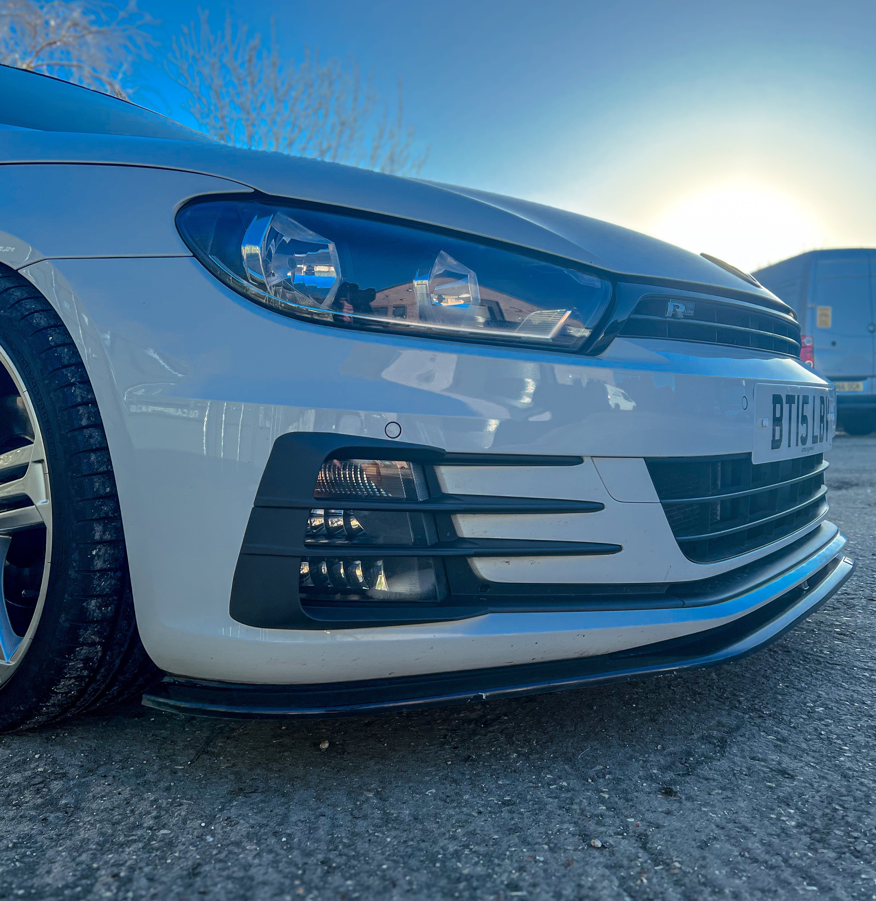 Volkswagen Scirocco MK3 R-Line Facelift - Front Fog Light Surrounds