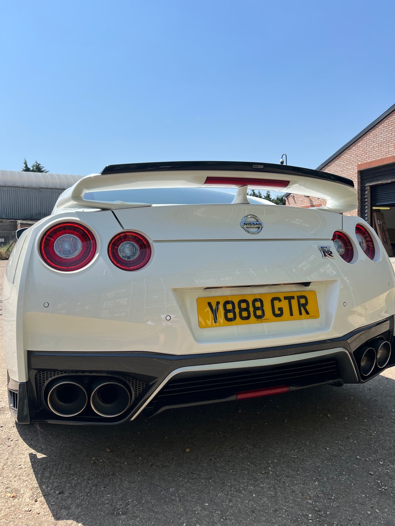 Nissan R35 GTR - Spoiler Lip