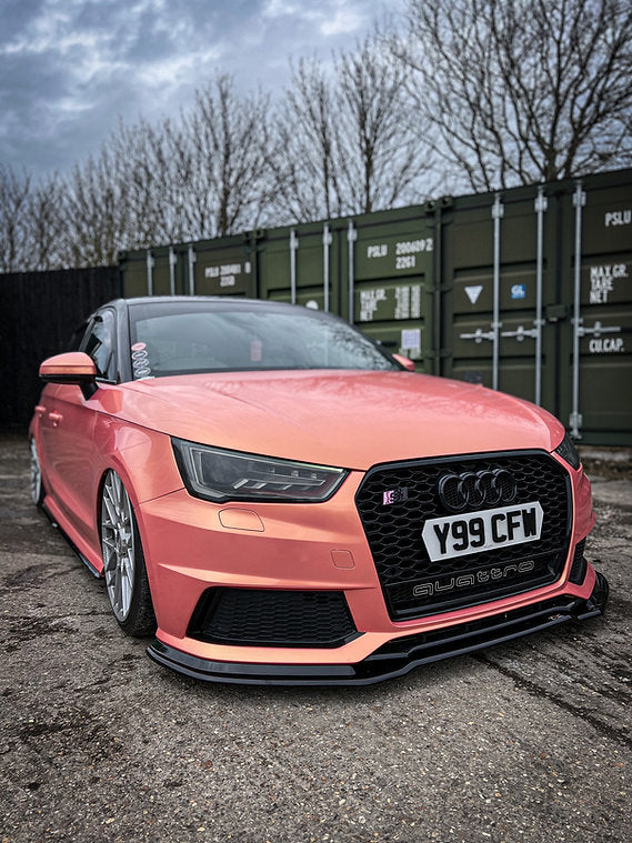 Audi S1 8X - V2 Front Splitter