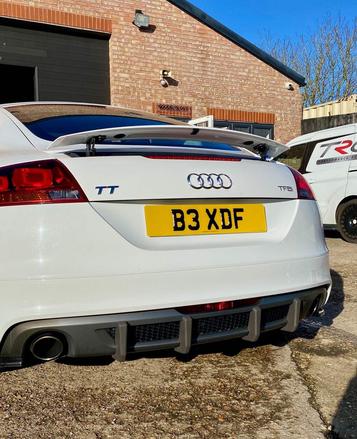 Audi TT MK2 S-Line Facelift - Rear Diffuser Fins