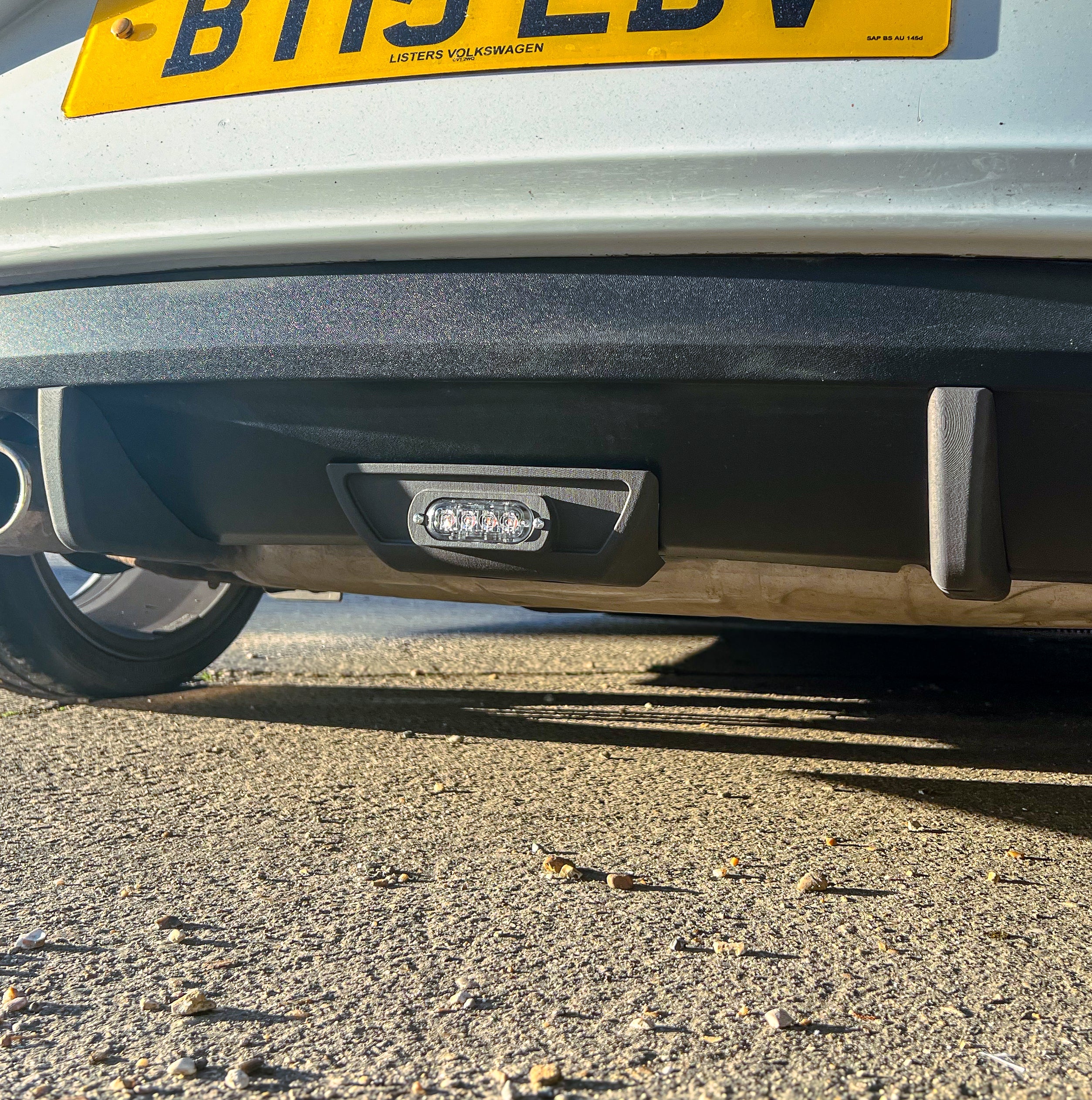 Volkswagen Scirocco MK3 R-Line Facelift - Rear Diffuser Rain Light
