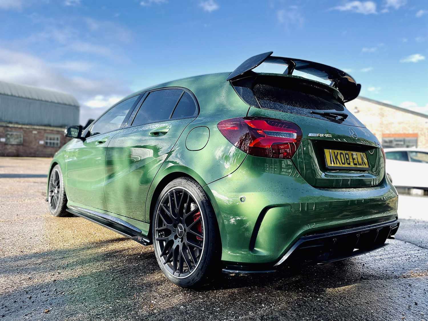 Mercedes A45 AMG W176 Pre Facelift Non-Aero - Side Skirt Splitters