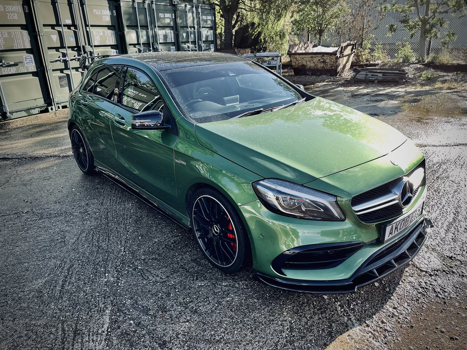 Mercedes A45 AMG W176 Pre Facelift Non-Aero - Front Splitter