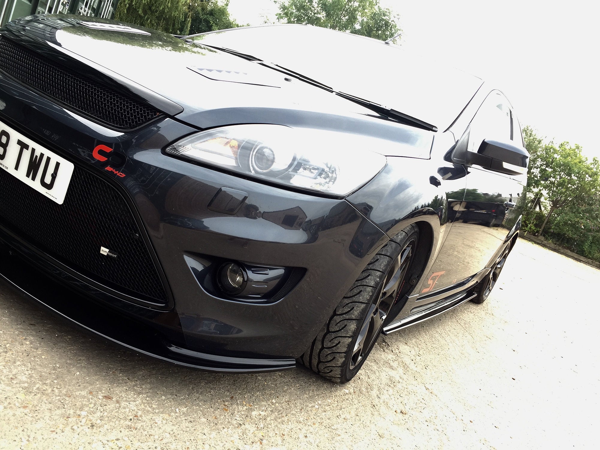 Ford Focus MK2 ST225 - Side Skirt Splitters