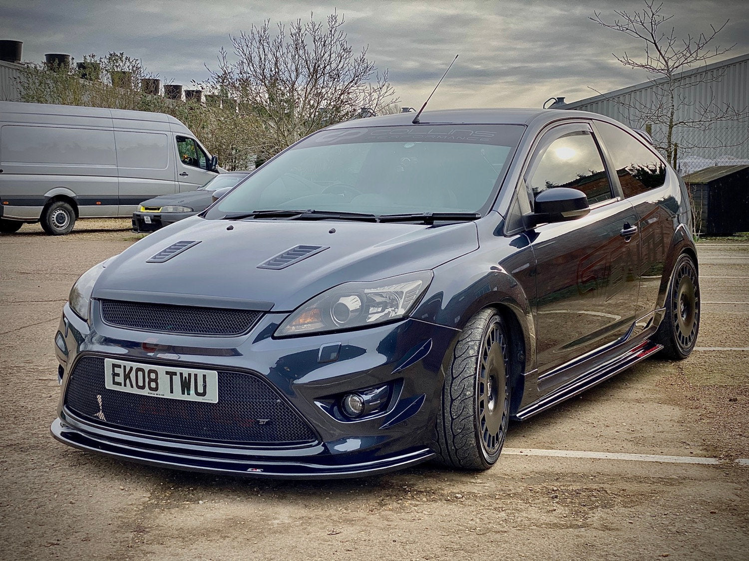 Ford Focus MK2.5 ST225 - V2 Front Splitter