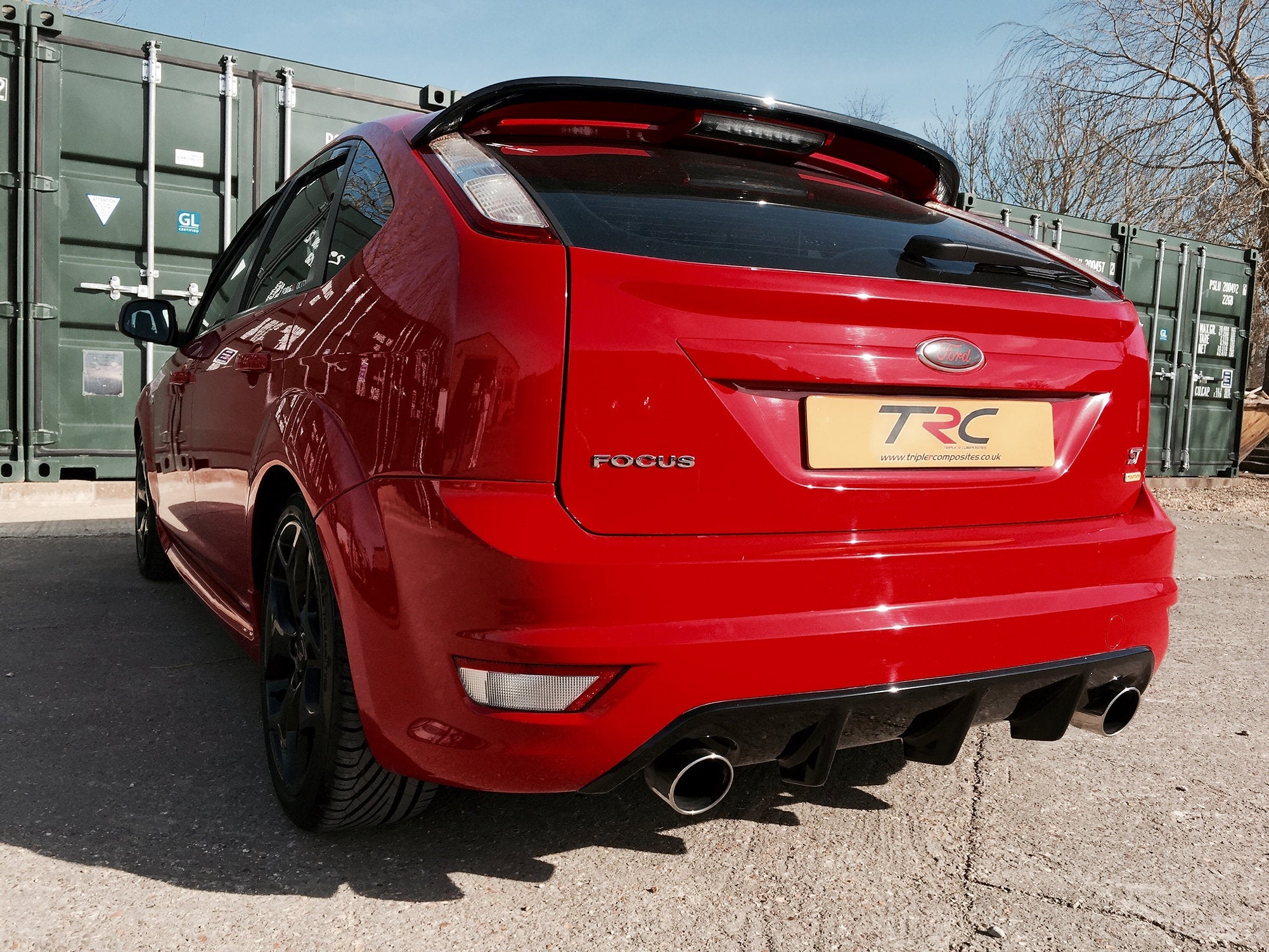 Ford Focus MK2.5 ST225 - Rear Finned Diffuser