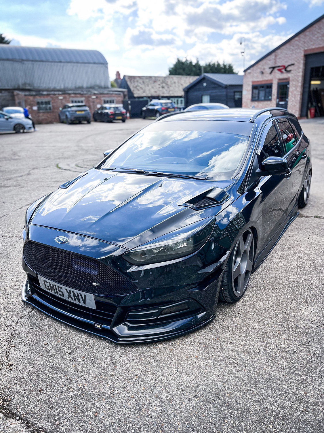 Ford Focus MK3.5 ST250 Estate - Bumper Canards