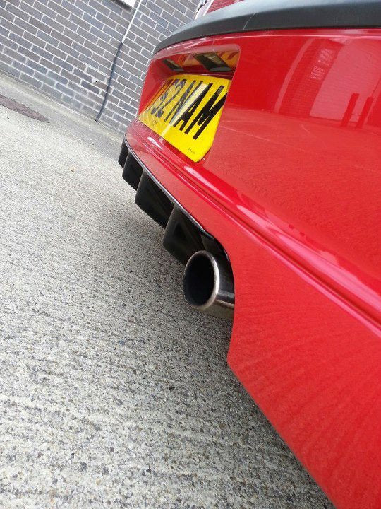 Ford Fiesta MK5 Zetec S - Rear Diffuser
