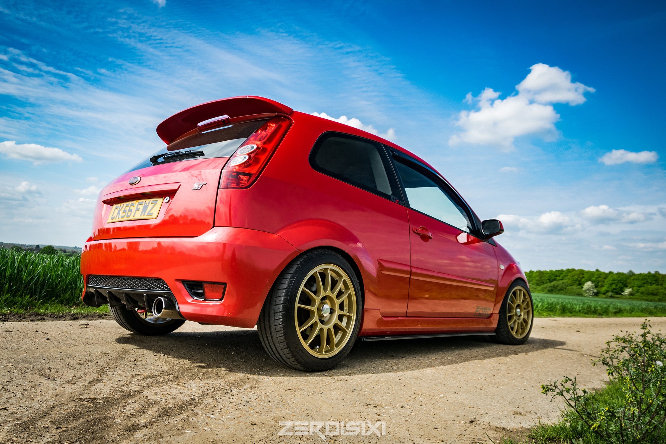 Ford Fiesta MK6 ST150 - Rear Diffuser