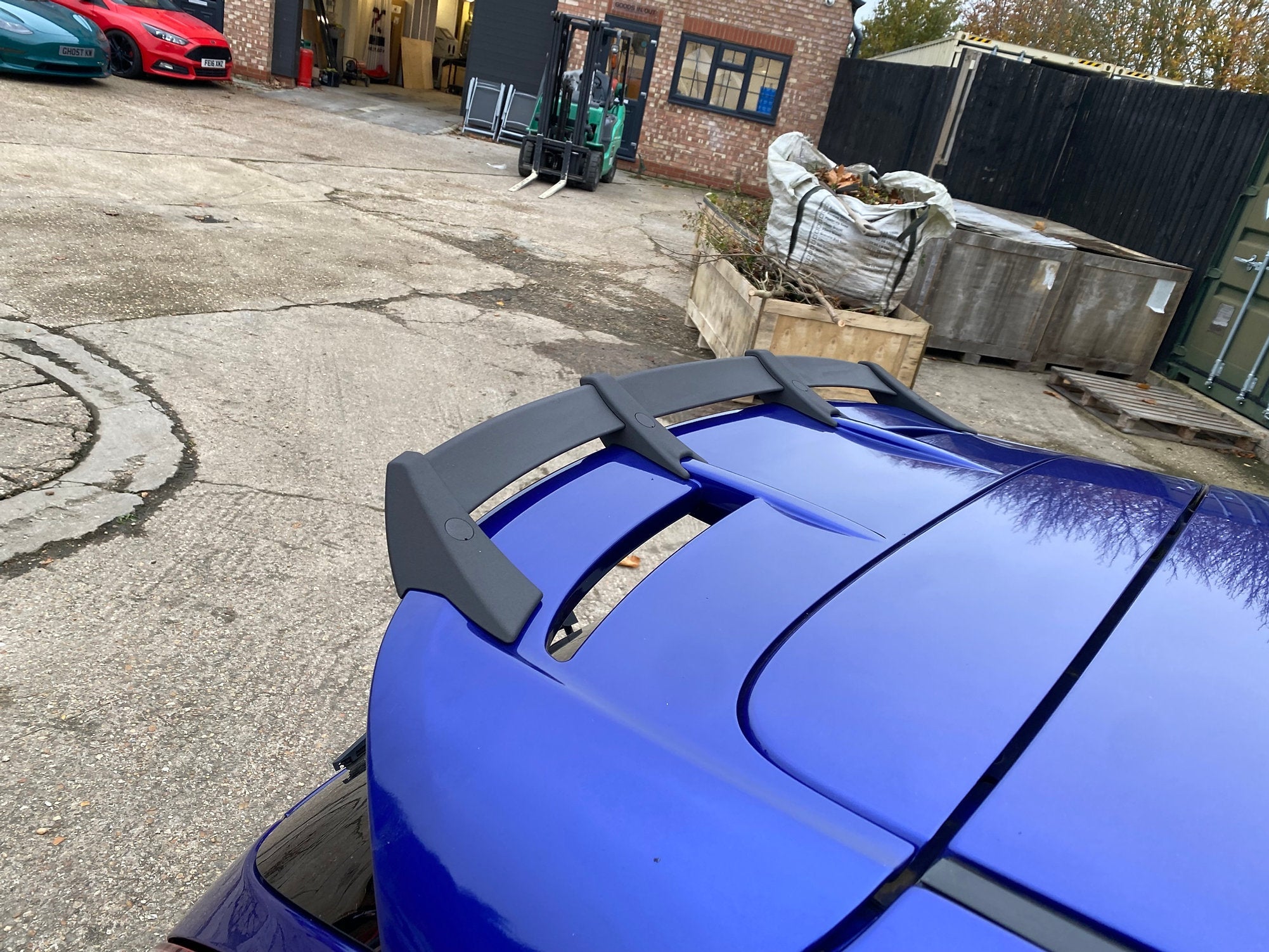 Ford Fiesta MK7.5 ST180 - Rear Spoiler