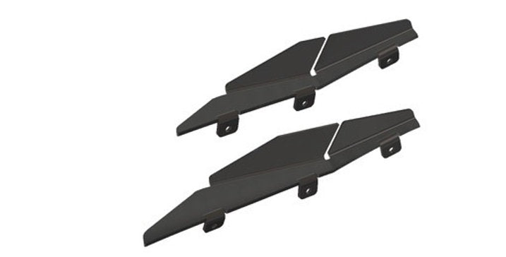 Ford Fiesta MK7.5 ST180 - Ally-Aero Front Bumper Canards