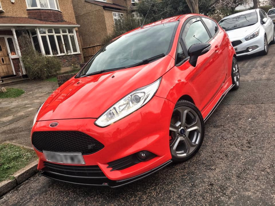 Ford Fiesta MK7.5 ST-Line - Side Skirt Splitters