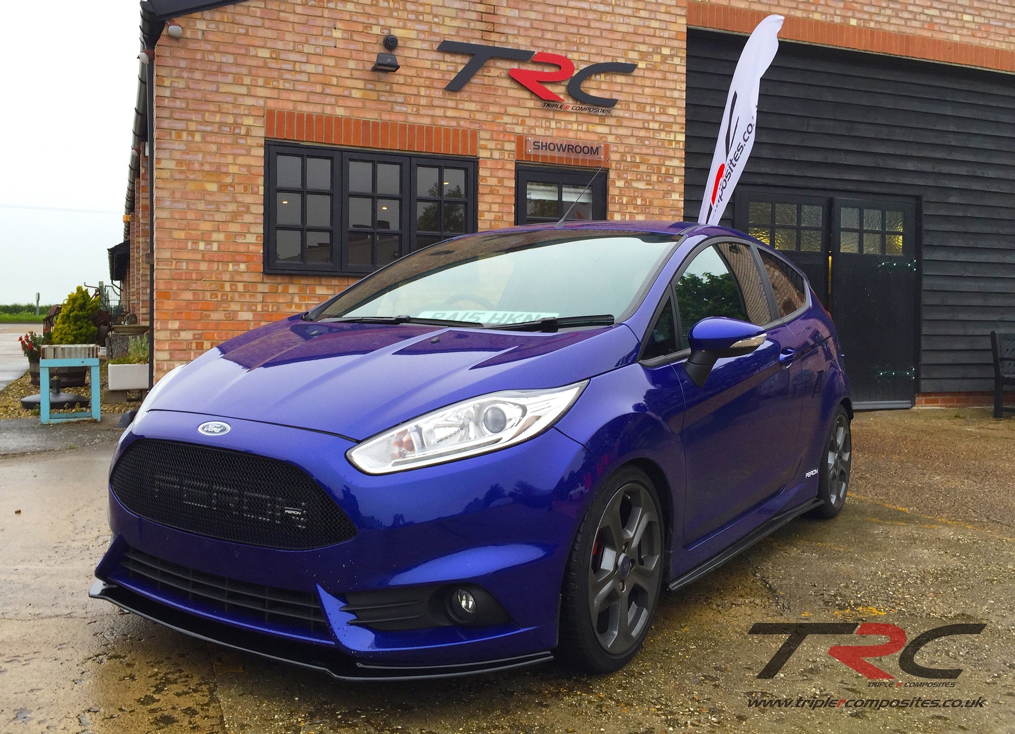 Ford Fiesta MK7.5 ST180 - V3 Front Splitter