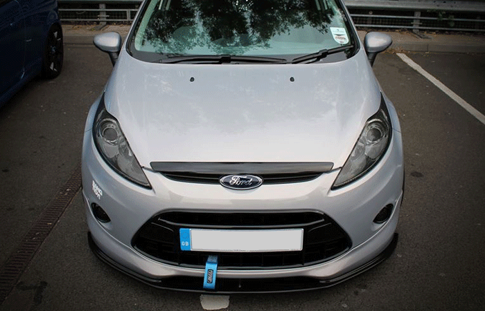 Ford Fiesta MK7 Zetec S - RS Style Bonnet Lip