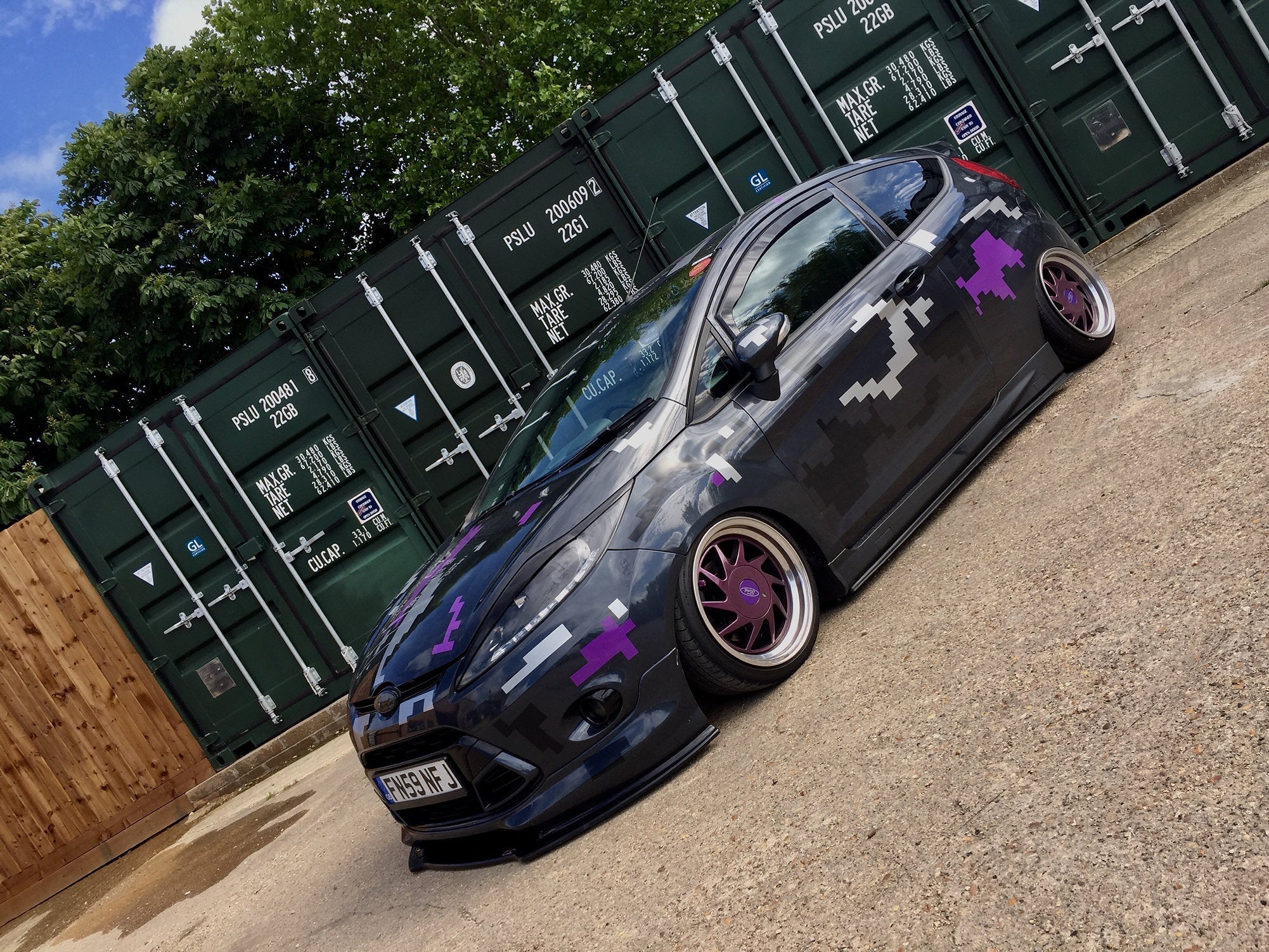 Ford Fiesta MK7 Zetec S - Front Splitter