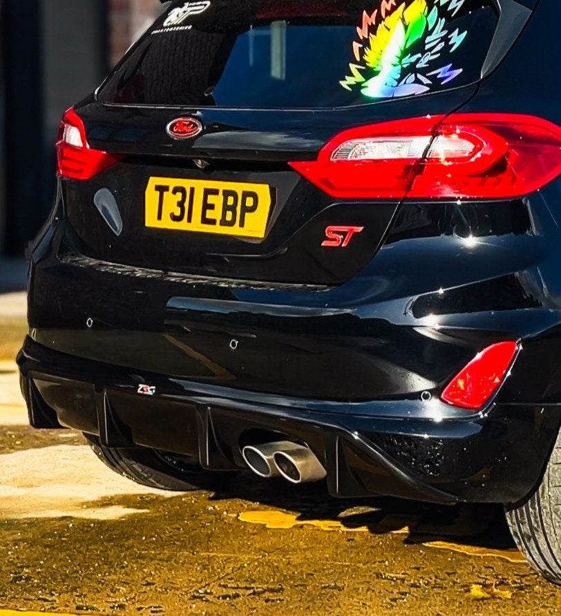 Ford Fiesta MK8 ST - Rear Finned Diffuser