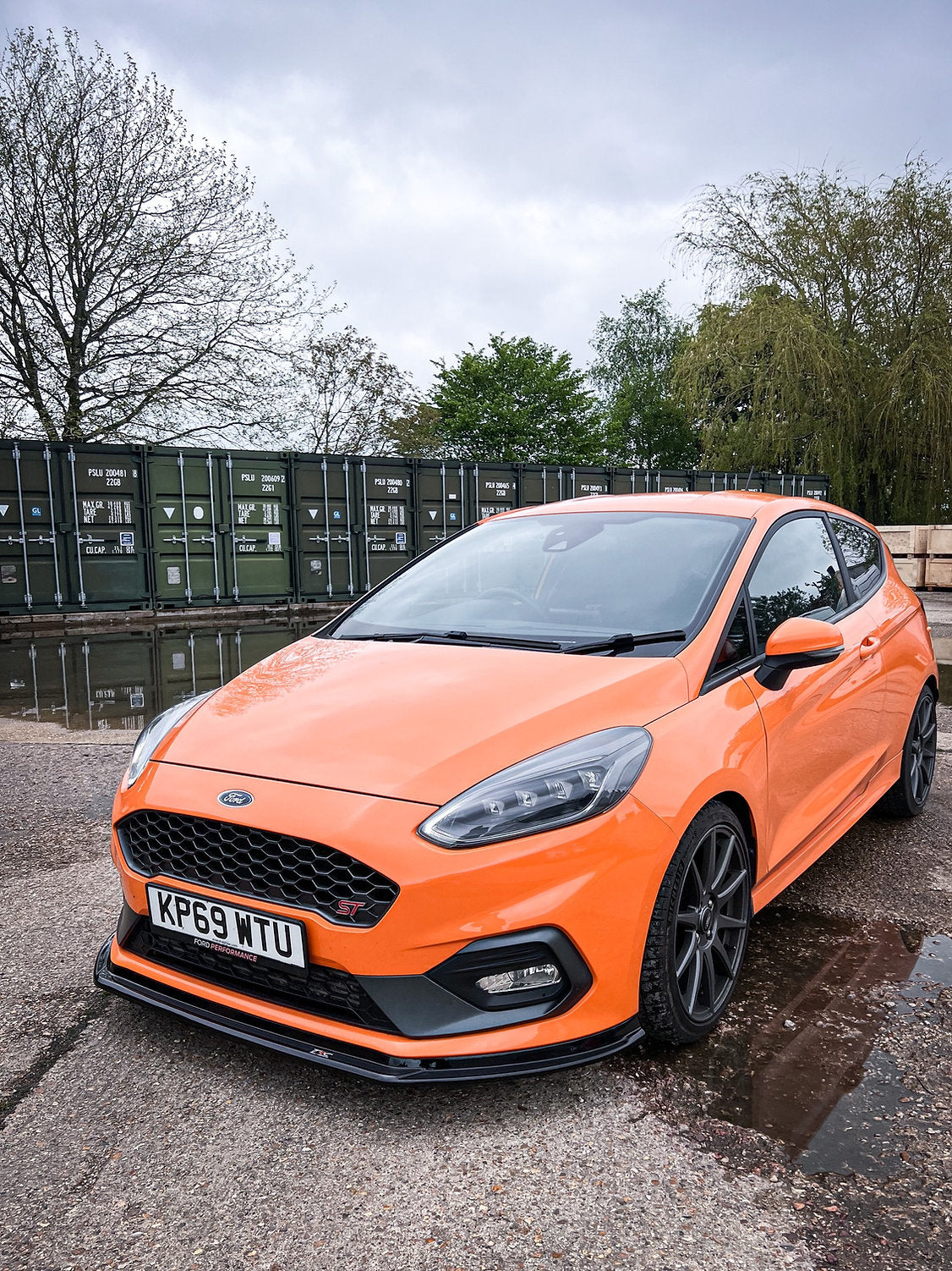 Ford Fiesta MK8 ST - V2 Front Splitter