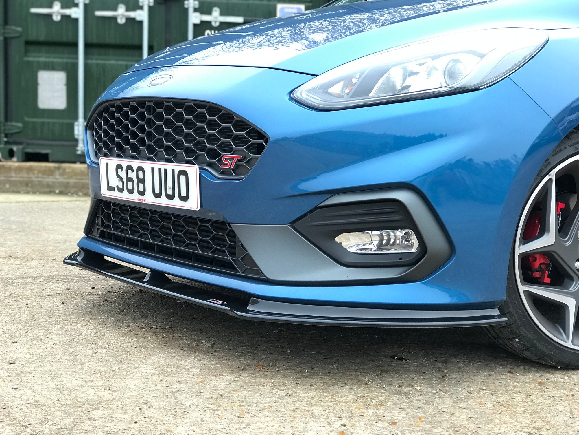 Ford Fiesta MK8 ST-Line - V1 Front Splitter