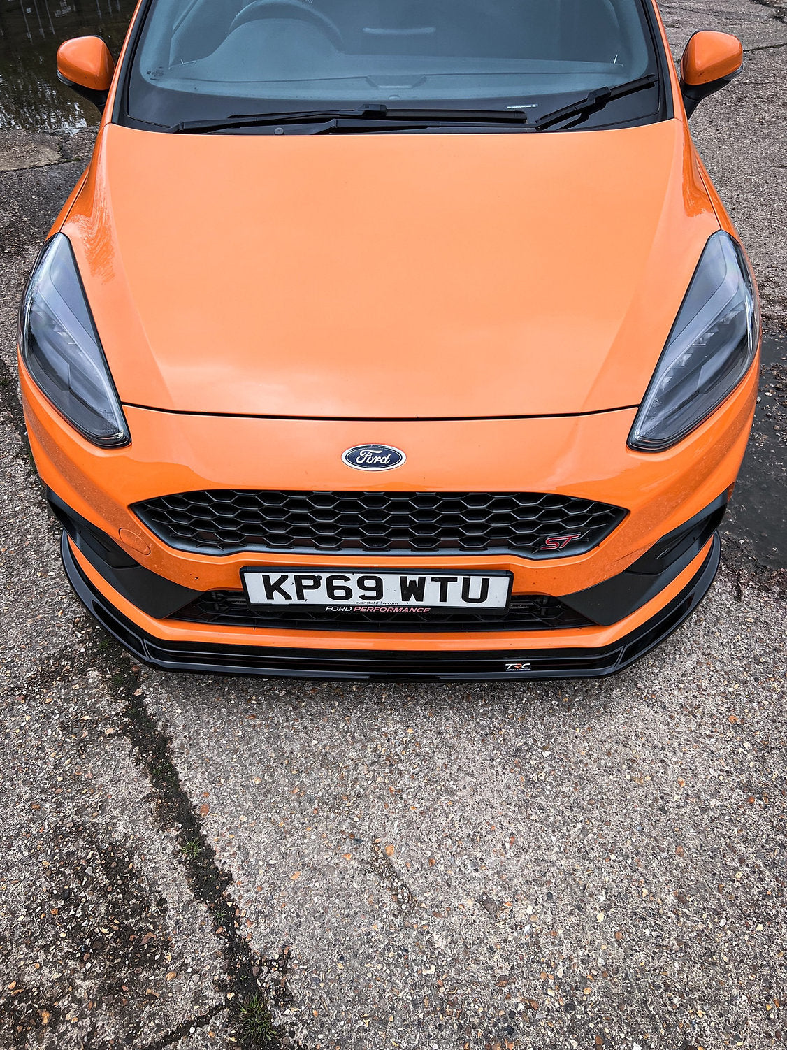 Ford Fiesta MK8.5 ST-Line - V2 Front Splitter