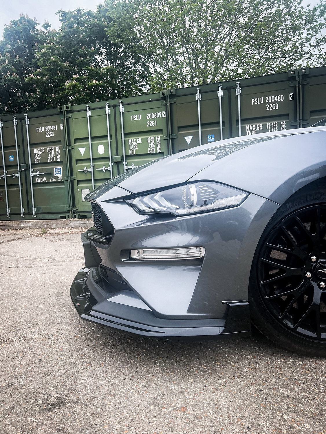 Ford Mustang 5.0L GT Facelift - Front Splitter