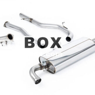 Milltek Turbo-back excluding Hi-Flow Sports Cat Audi TT Mk